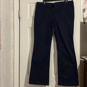 AEO Kick Boot Navy pants